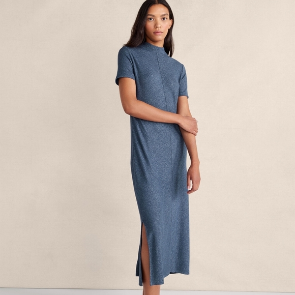Haven Well Within Dresses & Skirts - New Haven Well Within Sweater Knit Chevron Midi Dress Large